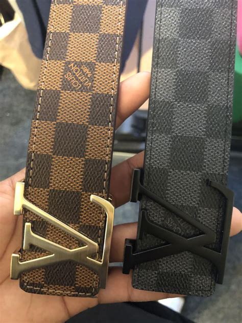 louis vuitton belt authenticity check|louis vuitton belt checkered.